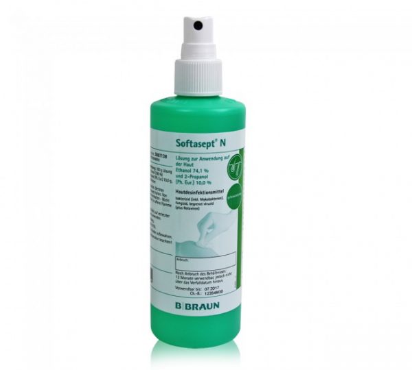 Softasept-N Uncolored Spray, 250 ml